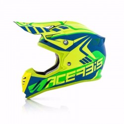 Casco Acerbis Profile 3.0 2017 Skinviper amarillo fluor / azul