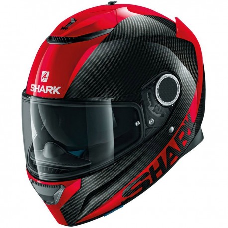 Casco Shark Spartan Carbon Rojo