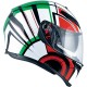 Casco Agv K-3 Sv Pinlock Avior blanco blanco / Italia