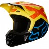 CASCO FOX V2 2018 PREME AZUL MARINO / ROJO -