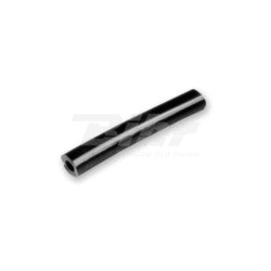 Rollo 50m Macarron gasolina 2,5x5. Neopreno negro