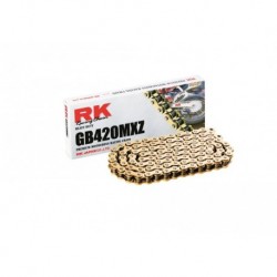 Cadena RK GB420MXZ con 146 eslabones oro