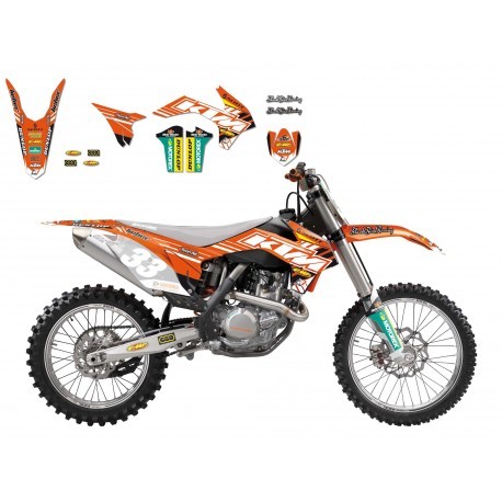 Kit Adhesivos Blackbird Réplica Team Lieber KTm 2538R3