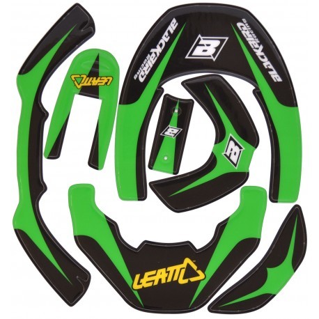 Adhesivo para Leatt Brace Blackbird verde5075/30