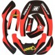 Adhesivo para Leatt Brace Blackbird rojo 5075/60