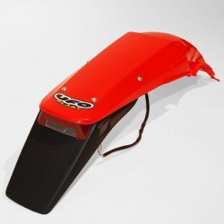 Guardabarros trasero UFO Enduro Honda rojo HO03692-070