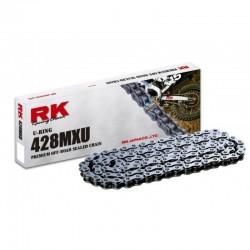 Cadena RK 428MXU con 128 eslabones negro