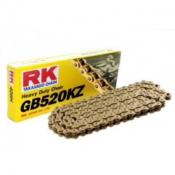 Cadena RK GB520KZ con 102 eslabones oro