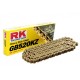 Cadena RK GB520KZ con 104 eslabones oro