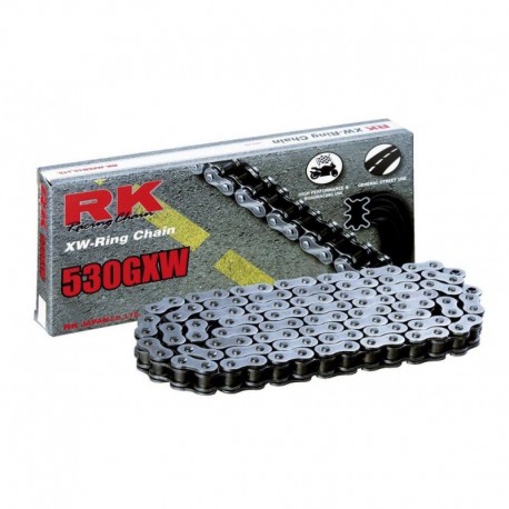 Cadena RK 530GXW con 86 eslabones negro