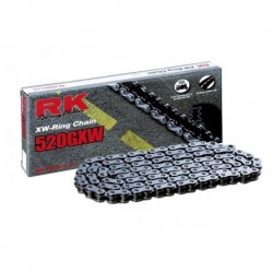 Cadena RK 520GXW con 146 eslabones negro