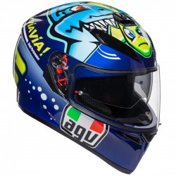 Casco Agv K-3 Sv Pinlock Rossi Misano 2014 -