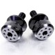 Diábolos para stand de paddock 6mm Pro-Bolt Aluminio negro BOB6BK