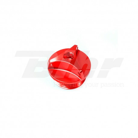 Tapón de llenado de aceite Pro-Bolt BMW M24x2 Aluminio rojo OFCB30R