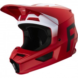 CASCO FOX V1 PRIX 2020 FLAME ROJO