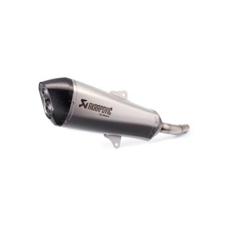 Silencioso Akrapovic Yamaha MAJESTY 400 07-13 / X-MAX 400 13-14 Hexagonal Slip On Inox. Punta Carbono homologado