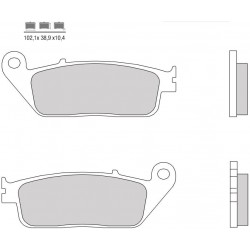 JGO. PASTILLAS DE FRENO BREMBO ADIVA / ITALJET / YAMAHA DELANTERAS