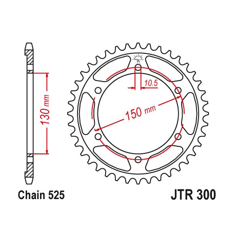 CORONA DE ARRASTRE / PLATO IGM MAYSE RIEJU NKD / RS-2 50 46 DIENTES PASO 520 *