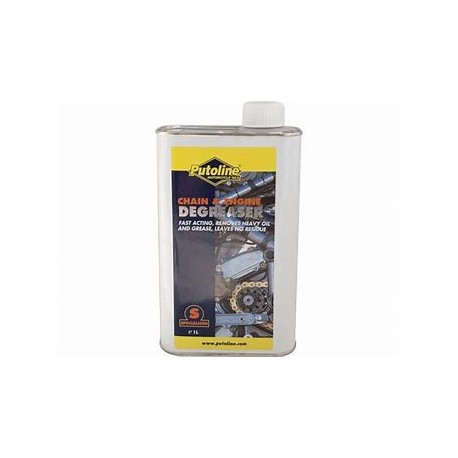 0,5L. SPRAY LIMPIADOR CADENAS PUTOLINE CHAIN & ENGINE DEGREASER **