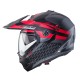 CASCO CABERG TOURMAX TITAN MAT GUN METAL / NARANJA / BLANCO