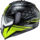 Casco Hjc IS-17 2018 Enver Mc-4Hsf negro / amarillo fluor