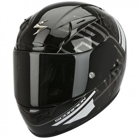 Casco Scorpion EXO-2000 Evo Air Ipsum negro / blanco brillo